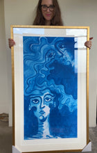 Load image into Gallery viewer, Blue Lady No.10